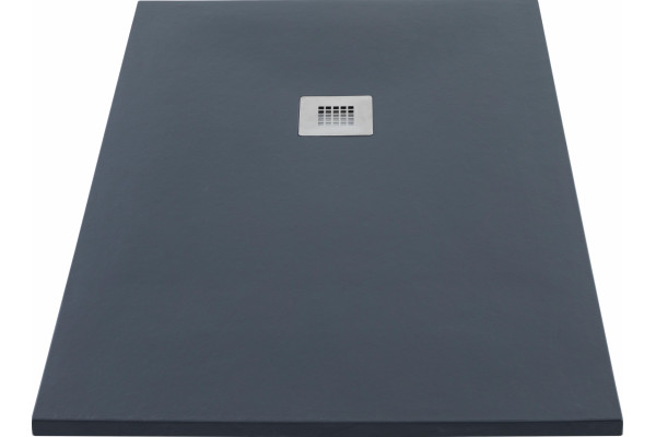Поддон для душа Aquanet Pleasure NEW 005B 160x80 без сифона, черный камень, прямоугольный, низкий