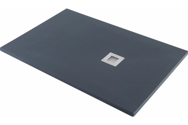 Поддон для душа Aquanet Pleasure NEW 005B 160x80 без сифона, черный камень, прямоугольный, низкий