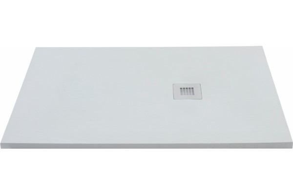 Поддон для душа Aquanet Pleasure NEW 002.1G 120x90 с сифоном, серый камень, прямоугольный, низкий