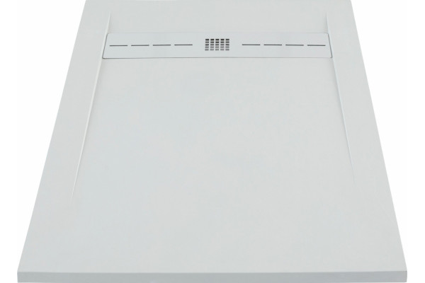 Поддон для душа Aquanet Delight NEW 011G 160x80 серый камень, с сифоном, прямоугольный, низкий