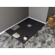 Поддон для душа Aquanet Pleasure NEW 002B 120x80 с сифоном, черный камень, прямоугольный, низкий