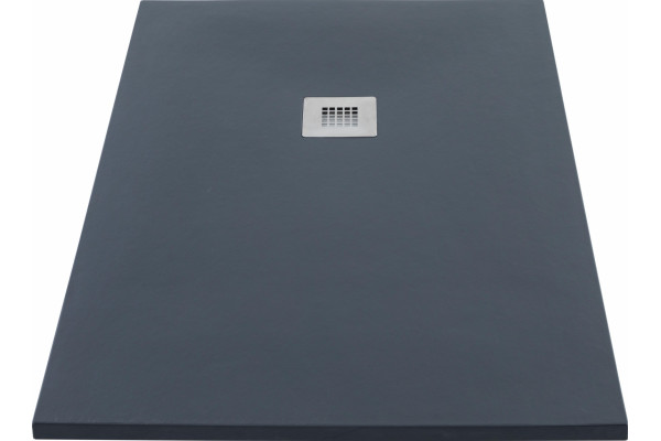 Поддон для душа Aquanet Pleasure NEW 002B 120x80 с сифоном, черный камень, прямоугольный, низкий