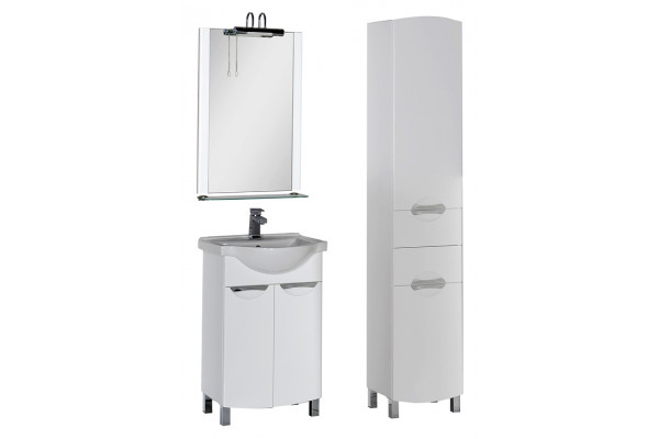 Мебельная раковина Aquanet Everson ECB58551 55 см цвет белый, на тумбу