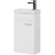 Тумба с раковиной Aquanet Нота 40 L, Moduо, подвесная, с дверками