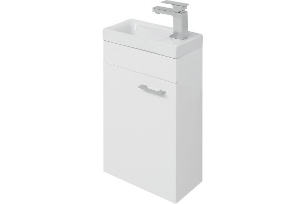 Тумба с раковиной Aquanet Нота 40 L, Moduо, подвесная, с дверками