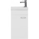 Тумба с раковиной Aquanet Нота 40 L, Moduо, подвесная, с дверками