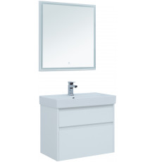 Мебель для ванной Aquanet Nova Lite 75 2 ящика подвесная,  в современном стиле