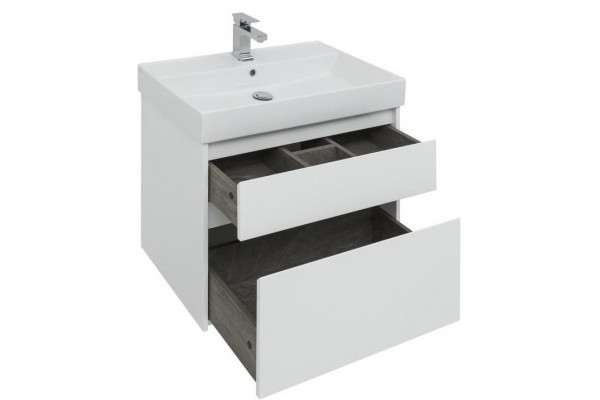 Мебель для ванной Aquanet Nova Lite 75 2 ящика подвесная,  в современном стиле
