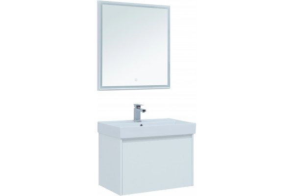 Тумба для комплекта Aquanet Nova Lite 75 1 ящик подвесная,  в современном стиле