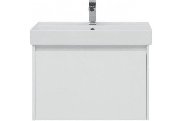 Тумба с раковиной Aquanet Nova Lite 75 1 ящик, подвесная,  в современном стиле