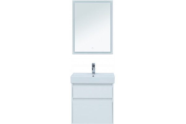 Тумба для комплекта Aquanet Nova Lite 60 2 ящика подвесная,  в современном стиле