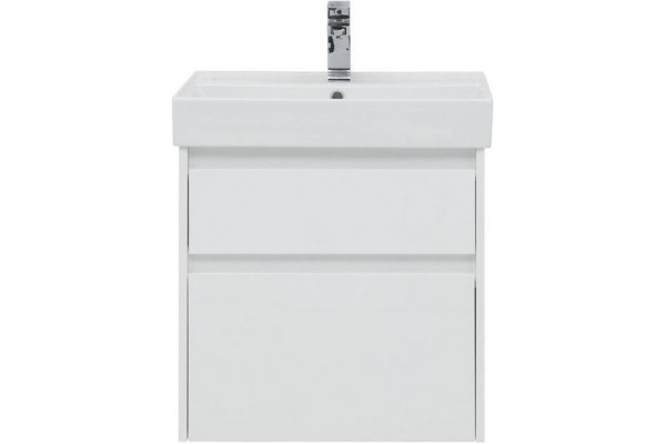 Тумба для комплекта Aquanet Nova Lite 60 2 ящика подвесная,  в современном стиле