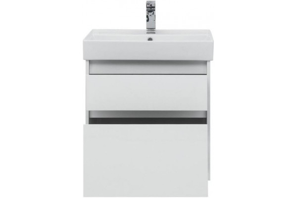 Тумба для комплекта Aquanet Nova Lite 60 2 ящика подвесная,  в современном стиле