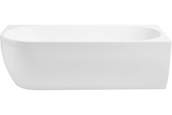 Акриловая ванна Aquanet Elegant B 260049 180, белая, асимметричная, объем 230 л.