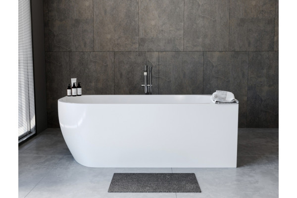 Акриловая ванна Aquanet Elegant B 260049 180, белая, асимметричная, объем 230 л.