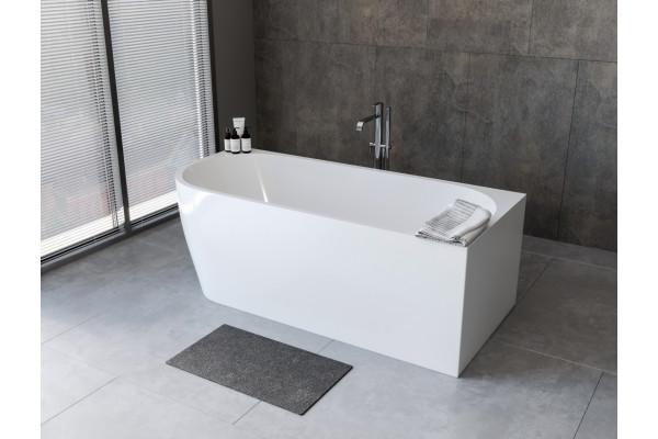Акриловая ванна Aquanet Elegant B 260049 180, белая, асимметричная, объем 230 л.