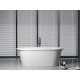 Акриловая ванна Aquanet Smart 260047 170, белая, овальная, отдельностоящая