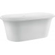 Акриловая ванна Aquanet Smart 260047 170, белая, овальная, отдельностоящая