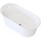 Акриловая ванна Aquanet Smart 260047 170, белая, овальная, отдельностоящая