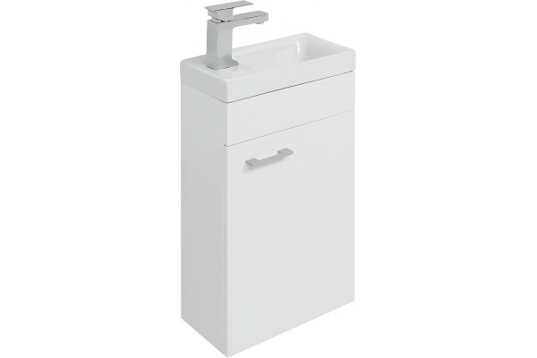 Тумба с раковиной Aquanet Нота 40 R, Moduо, подвесная, с дверками