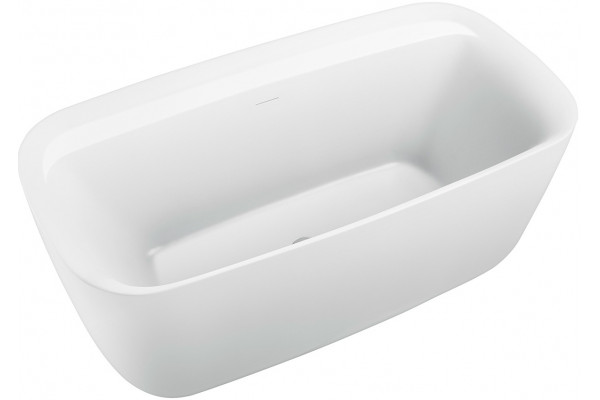 Акриловая ванна Aquanet Fine 260045 170, белая, овальная, отдельностоящая