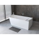 Акриловая ванна Aquanet Elegant B 260055 180, белая матовая, асимметричная, объем 230 л.