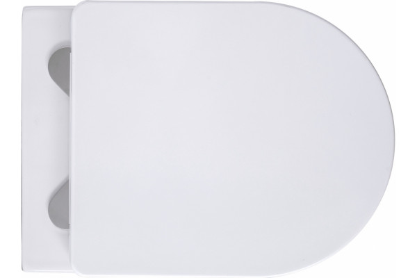 Унитаз подвесной Aquanet Smart 276395 безободковый, с микролифтом, белый, 36x49 см