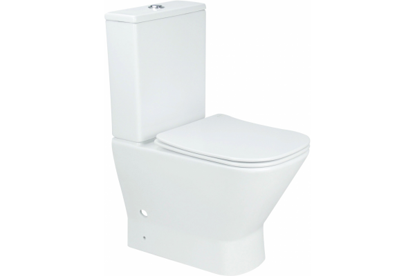 Унитаз-компакт Aquanet Fine-C 273786 белый, 35x60 см