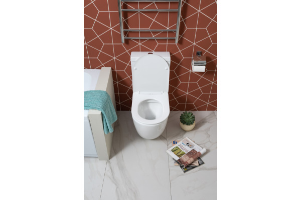 Унитаз-компакт Aquanet Cetus 2.0 С1 rimless белый, 36.5x62 см