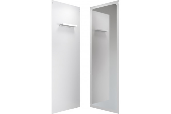 Душевая кабина Aquanet Passion R 2.0 263868 90x90, профиль хром, стекло прозрачное, четверть круга, поддон средний