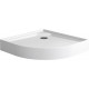 Душевая кабина Aquanet Passion R 2.0 263868 90x90, профиль хром, стекло прозрачное, четверть круга, поддон средний