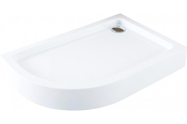 Поддон для душа Aquanet GL180 120х80 R прямоугольный-асимметричный, средний, правый