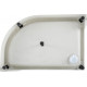 Поддон для душа Aquanet GL180 120х80 R прямоугольный-асимметричный, средний, правый