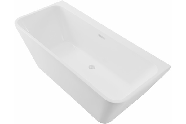 Акриловая ванна Aquanet Perfect 260056 170, белая матовая, прямоугольная, объем 250 л.
