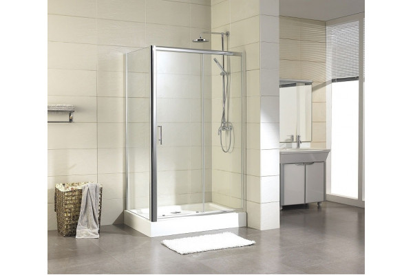Душевой уголок Aquanet Delta 273608 160x80 см прямоугольный, двери раздвижные