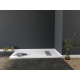 Поддон для душа Aquanet Delight 160x90 белый камень прямоугольный, низкий