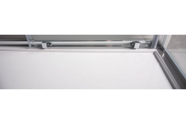 Душевой уголок Aquanet Alfa 273607 90х160х200 стекло прозрачное, профиль хром, прямоугольный, двери раздвижные