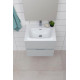 Мебель для ванной Aquanet Алвита new 60 подвесная, серая, с ящиками, матовая, с доводчиками