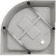 Поддон для душа Aquanet HX515 NEW 90х90х15 четверть круга, средний