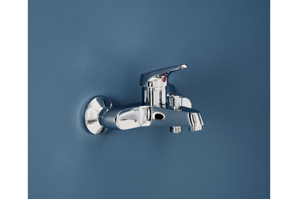 Смеситель Aquanet Round Handle SD90701 для ванны с душем, однорычажный, хром