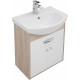 Тумба для комплекта Aquanet Грейс 60 1 ящик, 2 фасада, дуб сонома, подвесная, с доводчиками