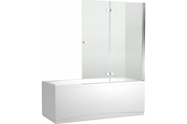 Шторка на ванну Aquanet Beta 4 NF6222-hinge складная, стекло прозрачное