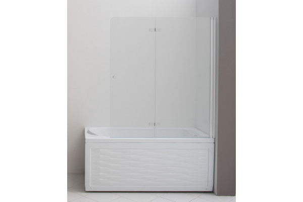 Шторка на ванну Aquanet Beta 4 NF6222-hinge складная, стекло прозрачное