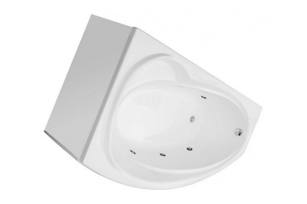 Акриловая ванна Aquanet Jersey 170x100 L пристенная, асимметричная