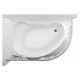 Акриловая ванна Aquanet Jersey 170x100 L пристенная, асимметричная