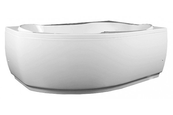 Акриловая ванна Aquanet Capri 170x110 R пристенная, асимметричная, объем 380 л.