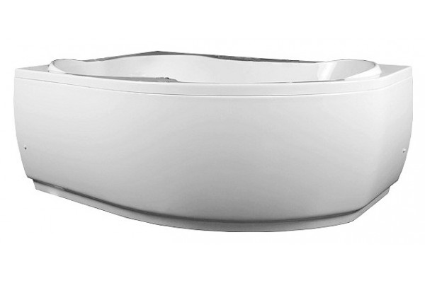 Акриловая ванна Aquanet Capri 160x100 L пристенная, асимметричная, объем 310 л.