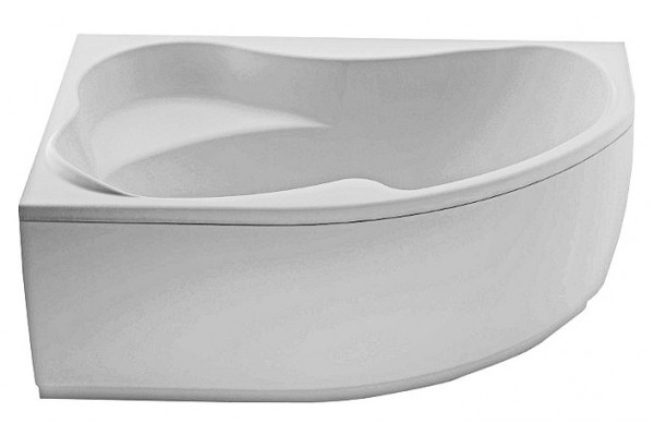 Акриловая ванна Aquanet Capri 160x100 L пристенная, асимметричная, объем 310 л.