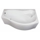 Акриловая ванна Aquanet Palma 170x100 R пристенная, асимметричная, объем 210 л.