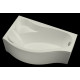 Акриловая ванна Aquanet Palma 170x100 L пристенная, асимметричная, объем 210 л.